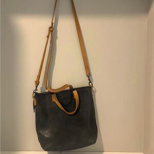 Able leather crossbody purse